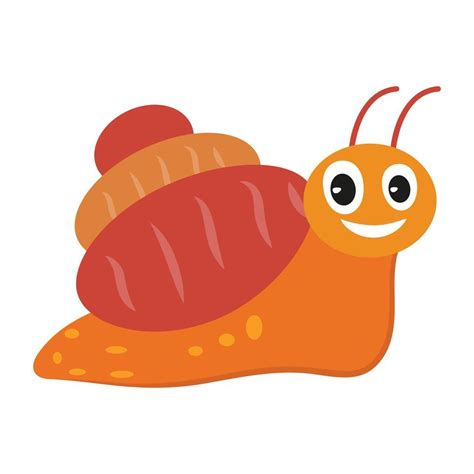 Cute Snail Concepts 4608290 Vector Art at Vecteezy