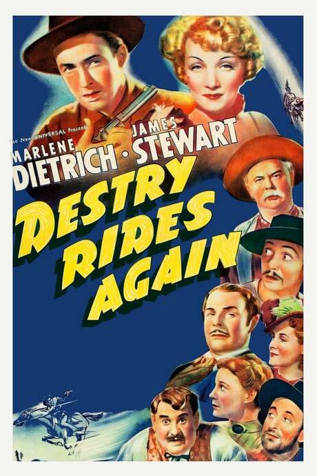 ‎Destry Rides Again (1939) directed by George Marshall • Reviews, film ...