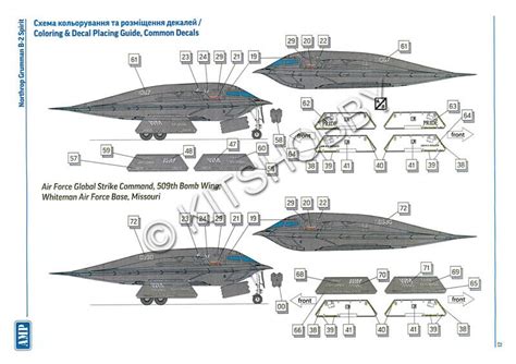 AMP 1/144 Northrop Grumman B-2 Spirit Model Kit | eBay