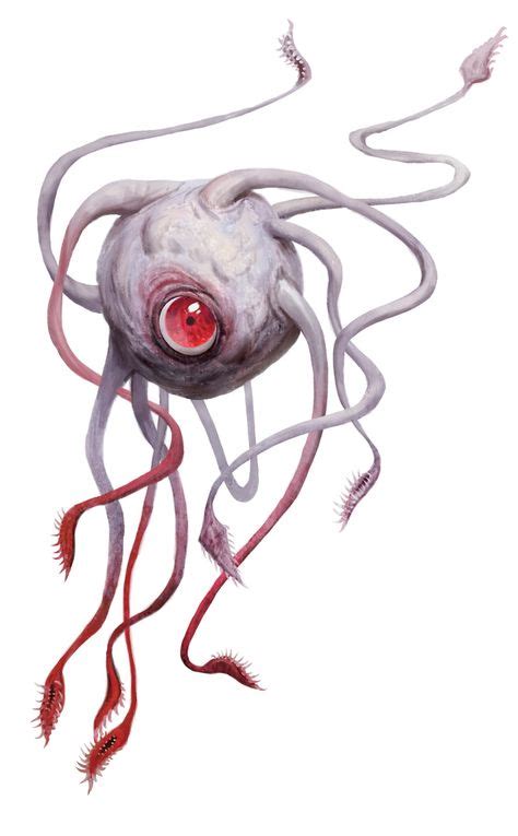 Beholder, Spectator (from the D&D fifth edition Monster Manual). Art by Kieran Yanner. | Fantasy ...