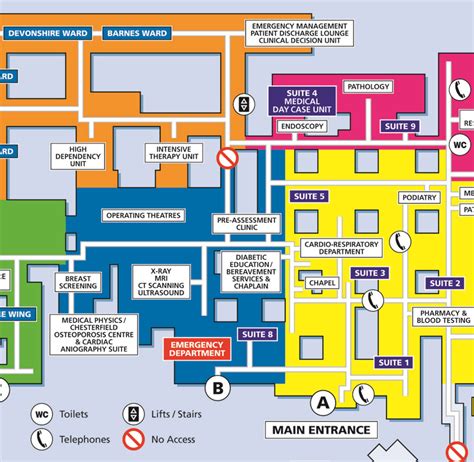 Chesterfield Royal Hospital Car Park Map