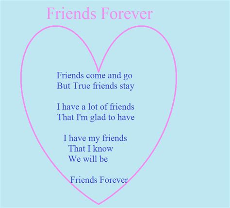 Friends Forever - Poems about Friendship