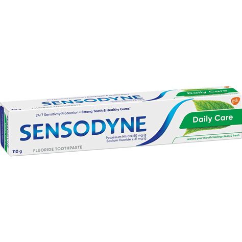 Sensodyne Daily Care Toothpaste For Sensitive Teeth 110g | Woolworths