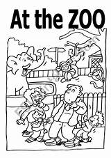 Zoo Animal Coloring Images sketch template