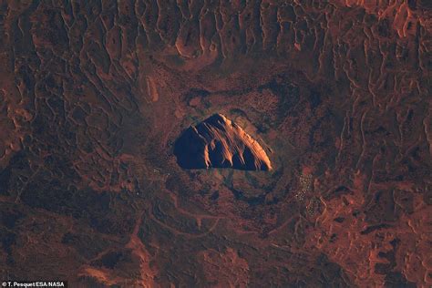 Astronaut Thomas Pesquet shares stunning photos of Uluru from the ...