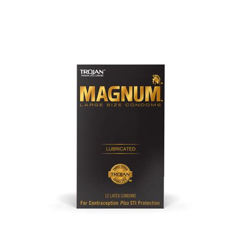 Magnum™ Large Size Condoms | Lubricated Condoms | Trojan™