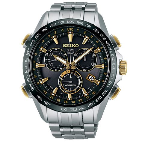 Seiko Astron GPS Solar Powered Mens Watch SSE007J1