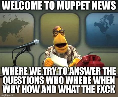 Muppet News Flash - Imgflip