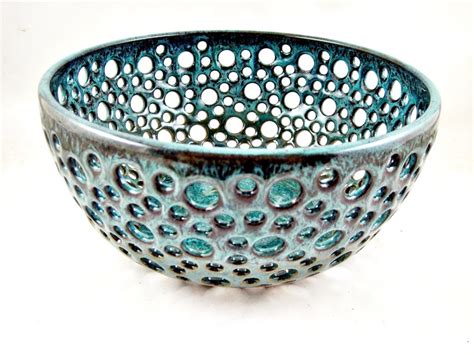 Pottery fruit bowl - Modern home decor | Ning's Pottery