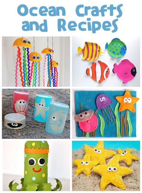 Ocean Crafts & Recipes | Fun Family Crafts | Crafts, Ocean crafts ...