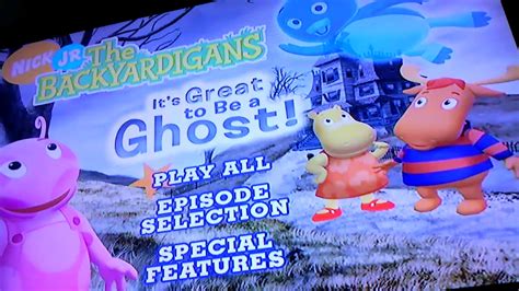 The BACKYARDIGANS- It's Great to Be a Ghost! Menu Fail! - YouTube