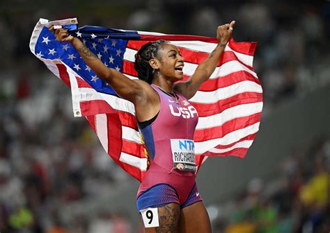 Sha'Carri Richardson sprints to world championship record with gold in ...