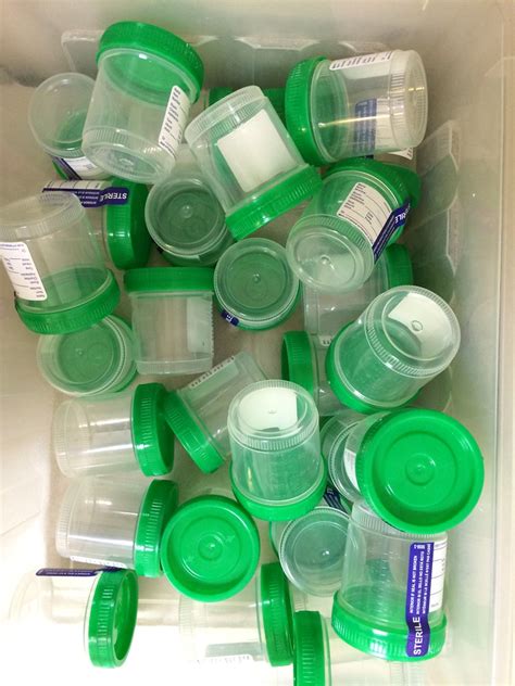 Green Urine Sample Bottles GVSU Family Health Center | Flickr