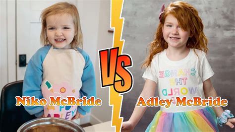 Adley McBride VS Niko McBride (A for Adley) Transformation 👑 New Stars From Baby To 2022 - YouTube