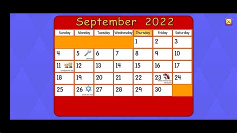 Starfall Calendar October 2022 - Printable Word Searches