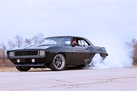 1969, Chevrolet, Chevy, Camaro, Pro, Touring, Usa, Burnout, 02 Wallpapers HD / Desktop and ...