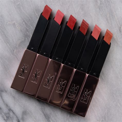 YSL Slim Glow Matte Lipsticks & Water Glow Glossy Stains Swatches