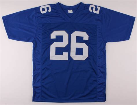 Saquon Barkley Signed Jersey (Beckett COA) | Pristine Auction