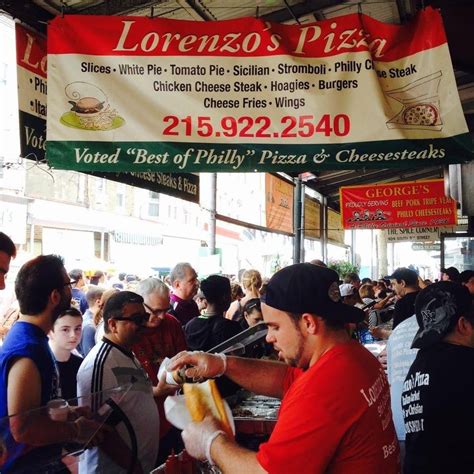 Lorenzo Pizza At The Italian Market In South Philly - Restaurant - South Street - Philadelphia