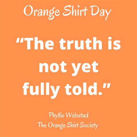 Orange Shirt Day - "The truth is not yet fully told" - Boomer Eco Crusader