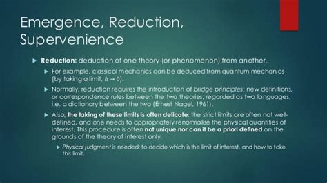 Emergence and Reduction in Physics