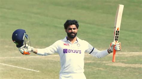 Watch : Ravindra Jadeja's sword play celebration after scoring fifty ...