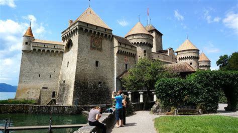 Chillon Castle in Switzerland