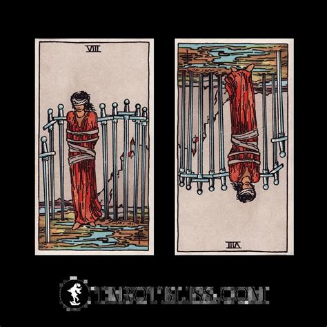 Eight of Swords Tarot Card Meaning: Love, Money, Health & More