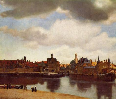 art is to console those who are broken by life - Jan Vermeer, View of Delft (Dutch: Gezicht op...