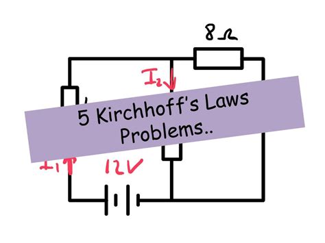 Examples Of Kirchhoff's Law