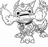 Skylanders Coloring Pages To Print At GetDrawings  Free Download sketch template