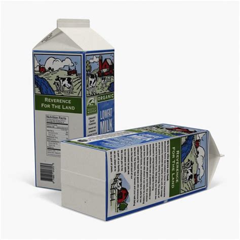 3D model Half Gallon Milk Carton 2 | 3D Molier International