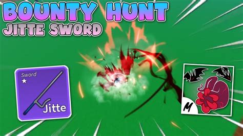 Jitte Rework + Sanguine Art Combo! Bounty hunting | Blox Fruits - YouTube