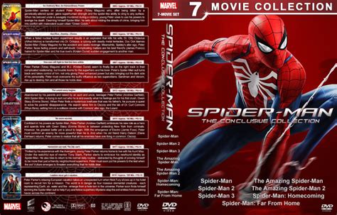 Spider-Man: The Conclusive Collection R1 Custom DVD Cover - DVDcover.Com