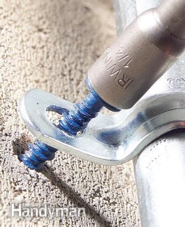 8 Tips for Drilling Concrete and Installing Fasteners | Concrete diy projects, Diy home repair ...