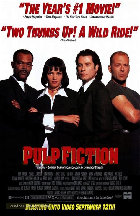 Pulp Fiction Movie Poster