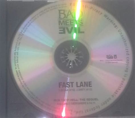 Bad Meets Evil - Fast Lane (2011, CDr) | Discogs