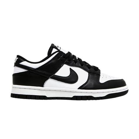 Panda Dunk low Black and White Nike Shoes | White nike shoes, Swag ...