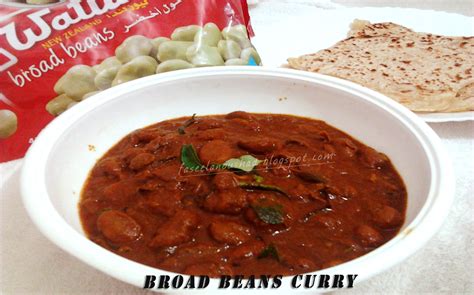 GOOD FOOD ENDS WITH GOOD TALK: Broad Beans Curry