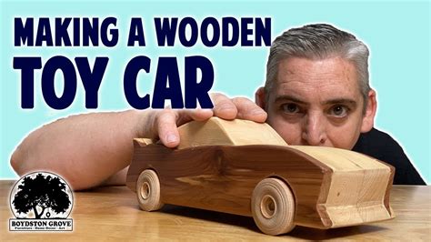 Making a Wooden Toy Race Car From Scrap Wood! // Easy Woodworking ...