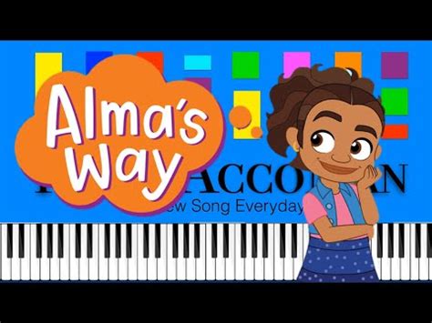 Alma's Way Theme Song Slow EASY Medium 4K Piano Tutorial - YouTube