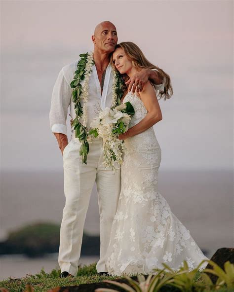 Dwayne Johnson's Wife Posts New Family Photo from Wedding as He Shares a Peek at Their Honeymoon ...