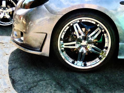 Shiny Wheels Photograph by Susan Savad - Fine Art America