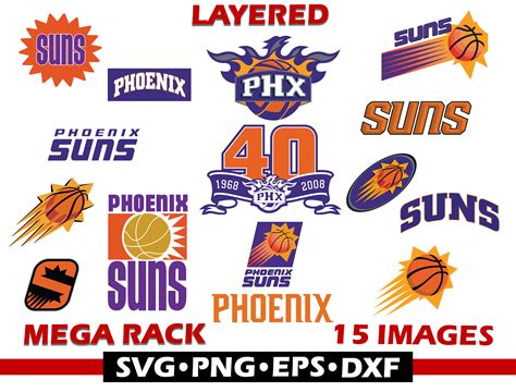 NBA Phoenix Suns SvgLogo NBA Football SVG cut file for | Etsy