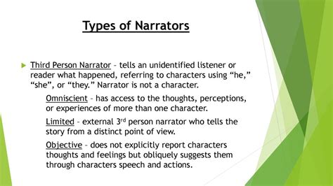 NARRATION AND POINT OF VIEW - ppt download