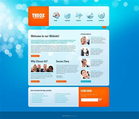 Business Website Template #26922