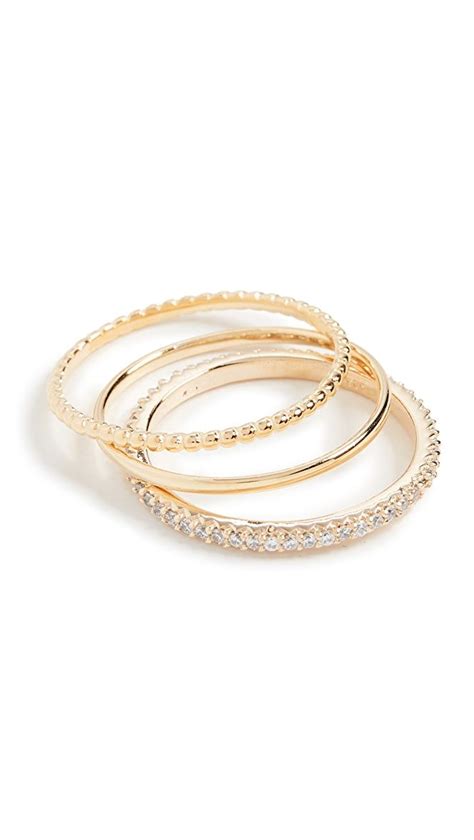 SHASHI Aura Ring Set | SHOPBOP | Ring sets, Shashi jewelry, Aura