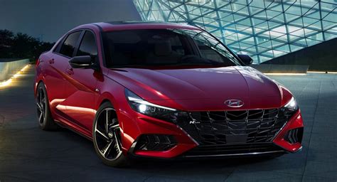 Hyundai Debuts Livelier 2021 Elantra N Line With 201HP 1.6 Turbo ...