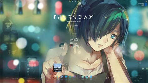 Anime girl suite? : r/Rainmeter