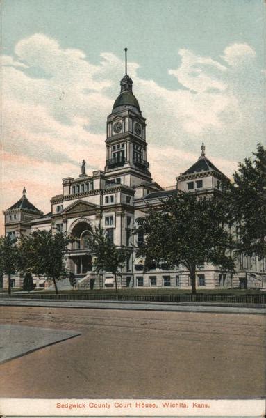 Sedgwick County Courthouse Wichita, KS Postcard